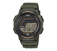 Casio Montre WS-1800-3AV Numérique Quartz Homme Vert
