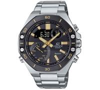Casio Montre Edifice ECB-10DB-1A9EF – Chronographe Analogique/Numérique 48 mm 10 ATM Argent