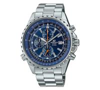 Montre CASIO EF-527D-2AVUEF Homme Chronographe Acier Bracelet Acier Cadran Bleu