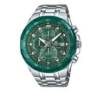 Casio Montre Edifice EFR-539DE-3AVUEF Quartz 50 mm Verre minéral Vert/Argent