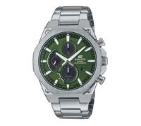Casio Montre Edifice EFS-S570D-3AUEF Chronographe Homme 44 mm Acier inoxydable argenté Cadran vert