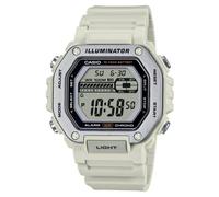 Montre - CASIO - Étanche 100m - Autonomie 10 ans - Digital - Résine blanche
