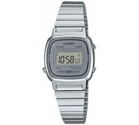 Casio Retro Vintage La-670wea Woman Watch Argenté Femme