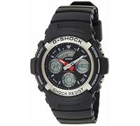 Montre CASIO G-SHOCK analogique numérique AW590-1A noire homme NEUVE du Japon