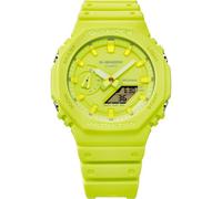 Casio Montre homme GA-2100-9A9ER G-Shock Jaune 20 bar 45 mm