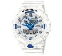 Montre - Casio - GA-700HDS-7AER - Blanc - Résistante à l'eau 20 bar - Quartz