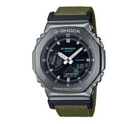 Casio Montre G-Shock GM-2100CB-3AER Homme Vert – Résistance à l'eau, Chocs, Éclairage LED