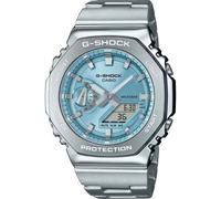 Montre CASIO GM-2110D-2AER Homme Chronographe Résine Bracelet Acier Cadran Bleu