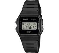Montre Casio Homme Numérique Noire F-91WB-1AEF