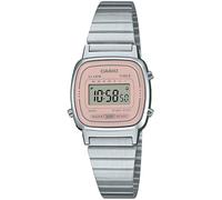 Casio Montre femme LA670WEA-4A2EF – Acier inoxydable, Quartz, Collection rétro – Argenté