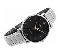 Montre - CASIO - LTP-VT01D-1B - Quartz - Acier inoxydable - Analogique