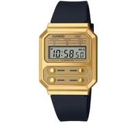 Montre Casio - Mixte - A100WEFG-9AEF - Etanche 3 Atm - Bracelet en Plastique Noir