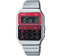 Montre Casio - Mixte - CA-500WE-4BEF - Argent Acier inoxydable - 3 Atm - Quartz - Digital - Adulte - Sport