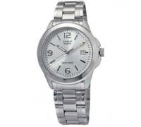 Montre - CASIO - MTP-1215A-7A - Blanc - Acier - Quartz