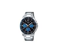 Montre - CASIO - MTP-1374D-2A - Multifonction - 3 compteurs - Étanchéité 5 ATM