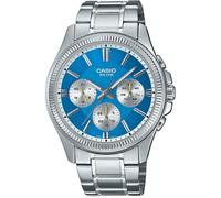 Casio Montre Homme MTP-1375PD-2A2VEF Acier inoxydable Chronographe Quartz Étanchéité 5 bars