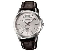 Montre - Casio - MTP-1381L-7AVDF - Cuir marron - Étanche 5BAR - Verre minéral