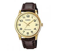 Montre - Casio - MTP-V001GL-9B - Cuir marron - Analogique - Quartz
