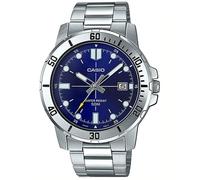 Montre - Casio - MTP-VD01D-2B - Quartz - Bleu - Acier inoxydable