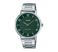 Montre - Casio - MTP-VT03D-3BDF - Étanche 3 Atm - Acier inoxydable - Cadran vert