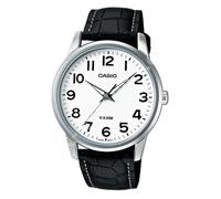 Montre - Casio - MTP1303L-7B - Cuir - Argenté - Quartz - 50M étanche