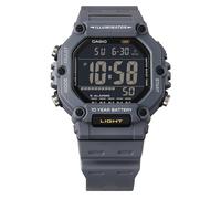 Montre Casio Quartz Cadran Noir Acier Inoxydable Analogique AE-1600H-8BV Homme