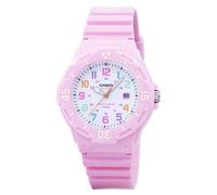 Montre Casio Quartz Décontractée Cadran Blanc Étanche LRW-200H-4B2VDF Femme