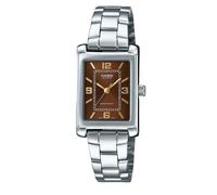 Montre Casio Quartz Habille Cadran Marron Analogique LTP-1234DD-5A Femme