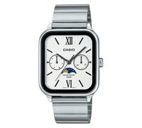 Montre Casio Standard Blanc Cadran décontractée MTP-M305D-7A2V pour des hommes