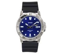 Montre Casio Standard Bleu Cadran décontractée MTP-VD01-2E Pour des hommes