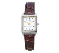 Montre Casio Standard Cadran Blanc Quartz Habillée LTP-V007L-7E2 pour femme