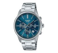 Montre Casio Standard Quartz Chronographe Cadran Bleu MTP-E515D-2A1V Homme