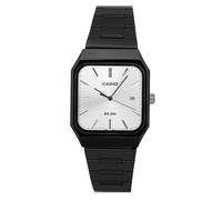 Montre Casio Standard Quartz Décontractée Cadran Argenté 50M MTP-B185B-7AV Homme