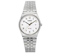 Montre Casio Standard Quartz Habillée Cadran Blanc 50M MTP-B145D-7B Homme