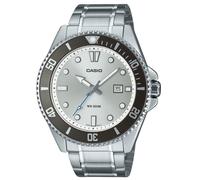 Montre Casio Standard Quartz Sport Argent Cadran MDV-107D-7AV pour des hommes