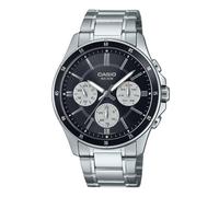 Montre Casio Standard Quartz Sport Noir Cadran MTP-1374D-1A3V pour des hommes