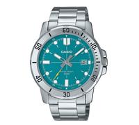 Montre Casio Standard Quartz Turquoise Cadran MTP-VD01D-3E2V pour des hommes