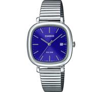 Montre Casio Timeless à quartz pour femme LTP-B166D-2AVEF cadran bleu bracele...