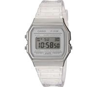 Montre Casio Timeless Unisexe Numérique Couleur Blanche Translucide F-91WS-7EF