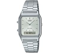 Casio Montre AQ-230A-7AMQYES Vintage Homme 30 mm Analogique Quartz Plexiglas Argent