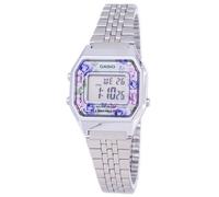 Montre Casio Vintage Décontractée Quartz Cadran Floral LA680WA-2C pour femme