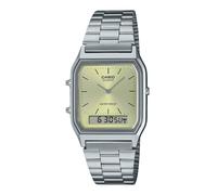 Montre Casio Vintage Quartz Dcontracte Cadran Champagne AQ-230A-9AMQY Unisexe