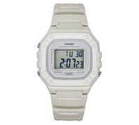 Montre Casio Youth Quartz Cadran Blanc Acier Inoxydable W-218HC-8AV Unisexe
