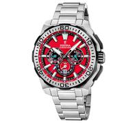 Montre Chrono Homme Festina F20724/5 Avec Bracelet En Acier