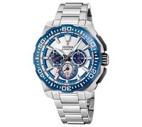 Montre Chrono Pour Homme Festina F20724/1 Avec Bracelet En Acier