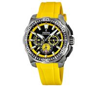 Montre Chrono Pour Homme Festina F20725/1 Avec Bracelet En Caoutchouc