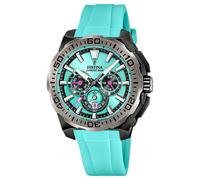 Montre Chrono Pour Homme Festina F20726/2 Avec Bracelet En Caoutchouc