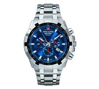 Montre Chrono Pour Homme Swiss Alpine Militaire 7043.9135SAM En Acier Inoxydable