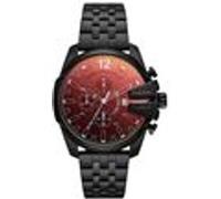 Montre chronographe Diesel Baby Chief en acier inoxydable noir pour homme, DZ4566 Noir G