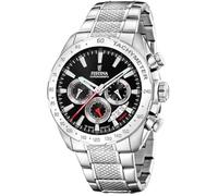 Montre Chronographe Homme FESTINA - Cadran Noir/Bracelet Acier Inoxydable - F20668/4